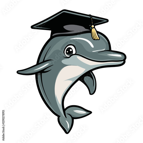 Smart Dolphin: The Symbolism Behind a Dolphin Wearing a Graduation Cap