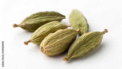 Wallpaper Mural Cardamom in White Background Torontodigital.ca