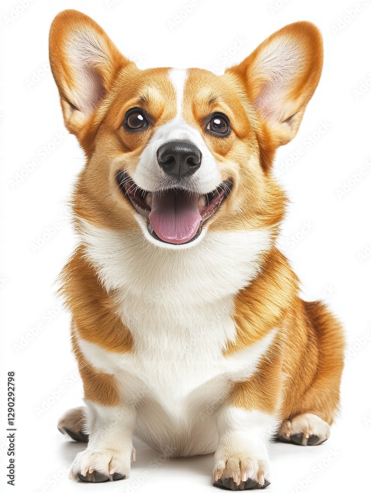Energetic dog with its tongue out enjoying a fun moment in the great outdoors with a big happy smile and playful spirit Energetic dog with its tongue out enjoying a fun moment in the great outdoors with a big happy smile and playful spirit