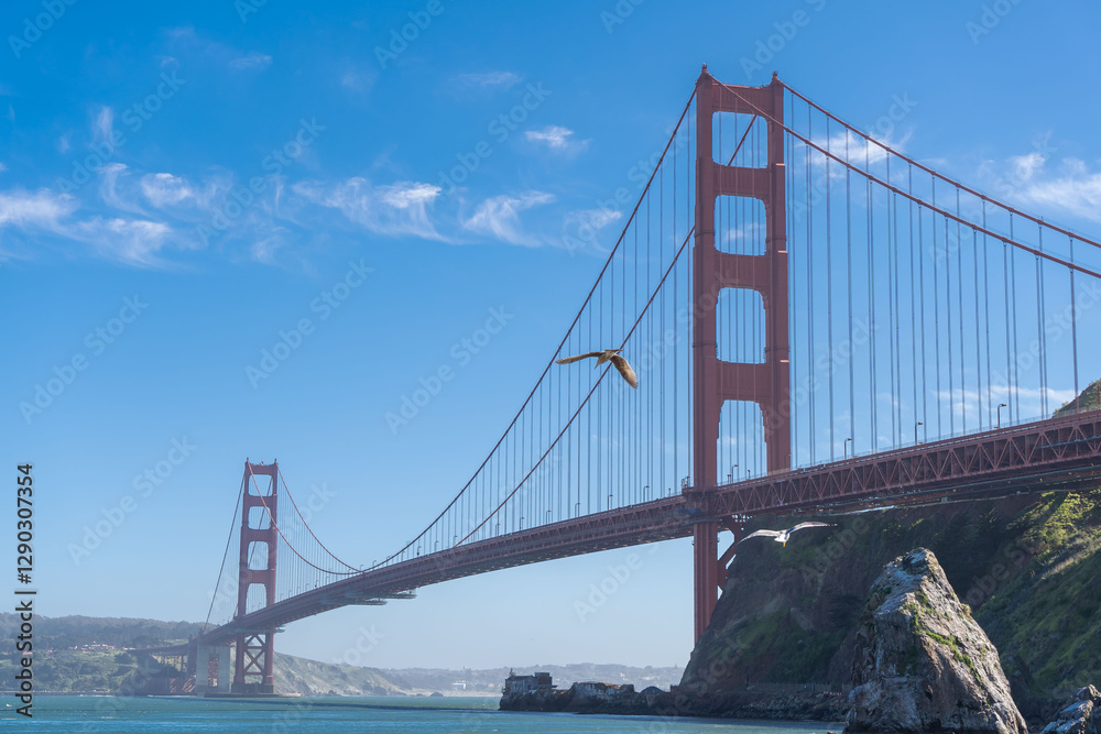 Golden Gate Bridge, San Francisco, California, USA. Golden Gate Bridge, San Francisco, California, USA.