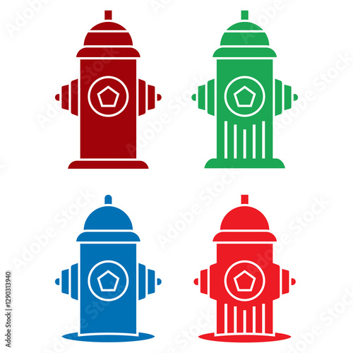 hydrant icon vector design symbol templates
