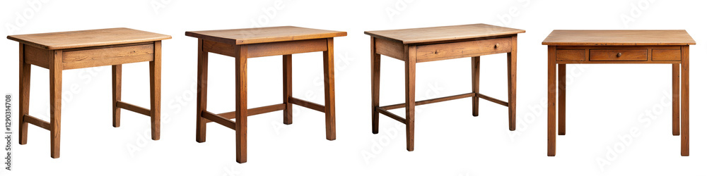 Assortment of wooden furniture pieces including tables desks cabinets and shelves suitable for creating functional and stylish home and office environments Assortment of wooden furniture pieces including tables desks cabinets and shelves suitable for creating functional and stylish home and office environments