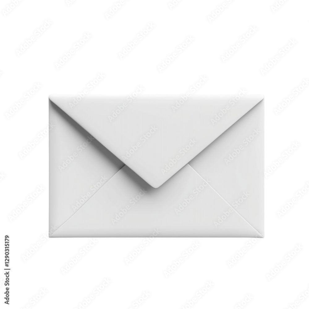 White Envelope Blank Message Mail Delivery Postcard Correspondence White Envelope Blank Message Mail Delivery Postcard Correspondence