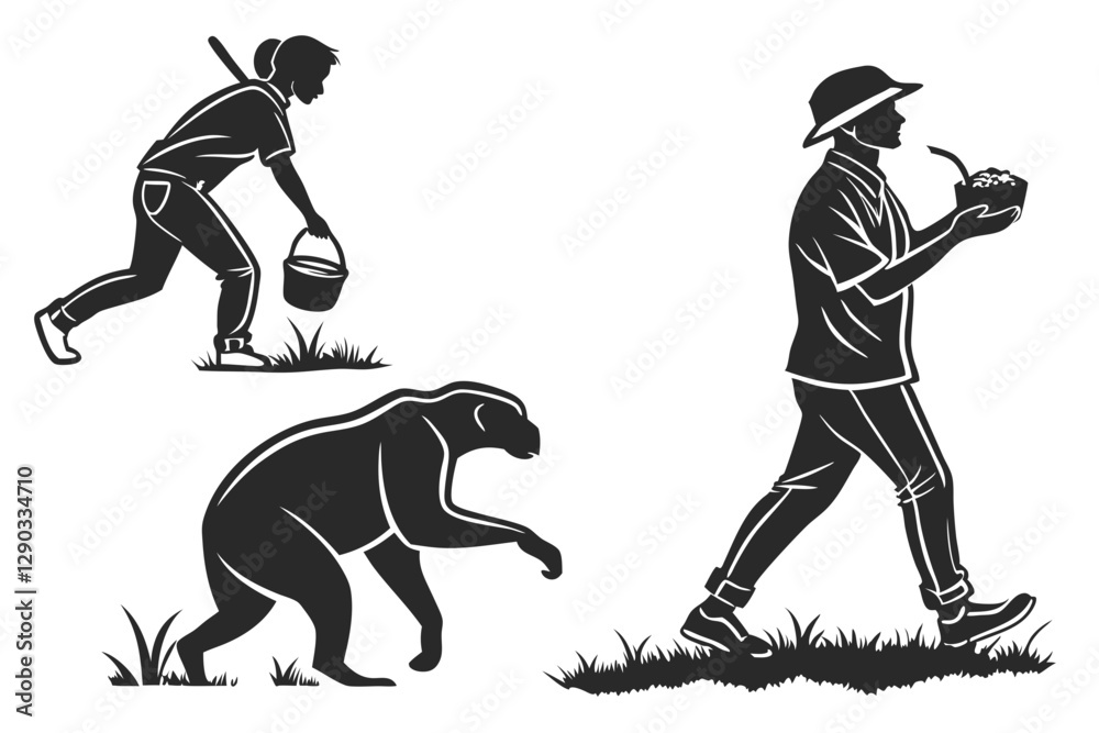 Fototapeta premium man and woman