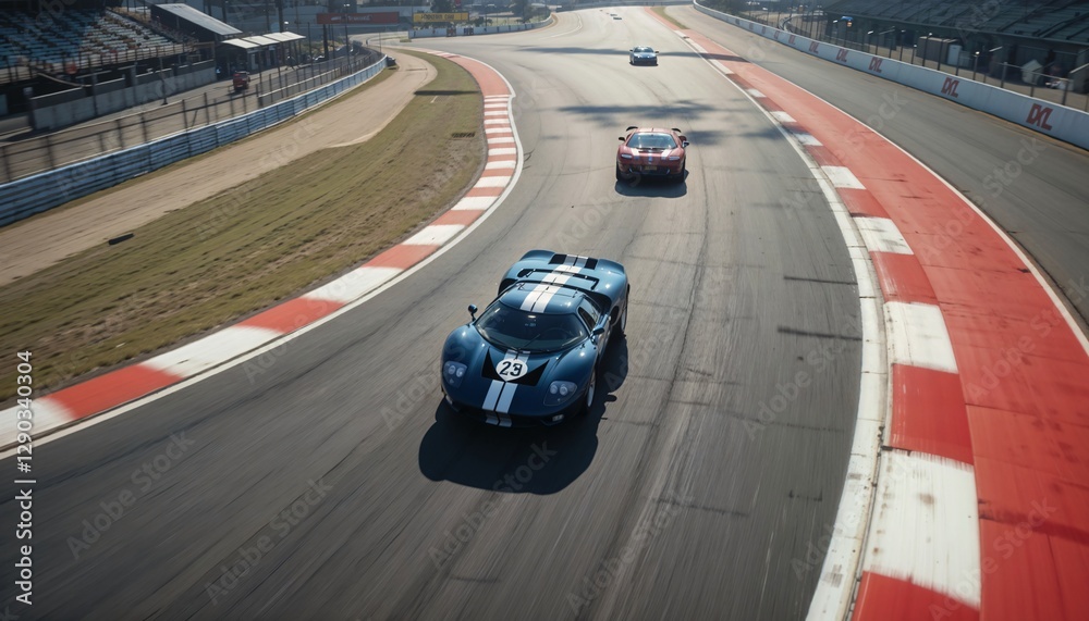 Naklejka premium race track