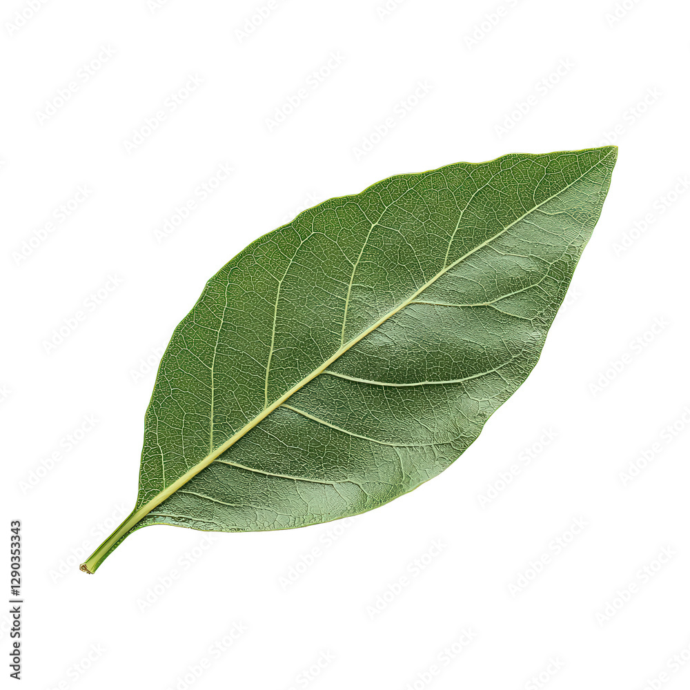 Obraz premium Bay Leaf isolated on transparent background, png