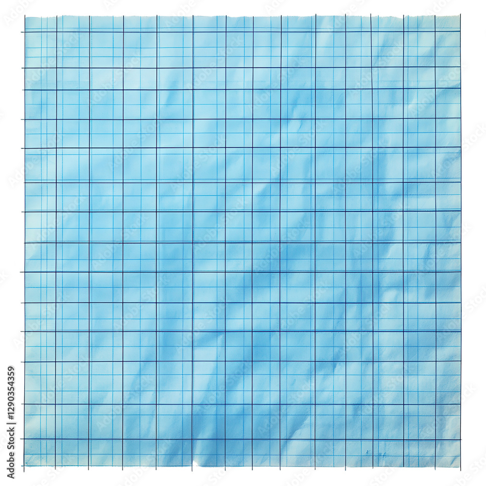 Blue graph paper sheet isolated on white background.PNG Blue graph paper sheet isolated on white background.PNG