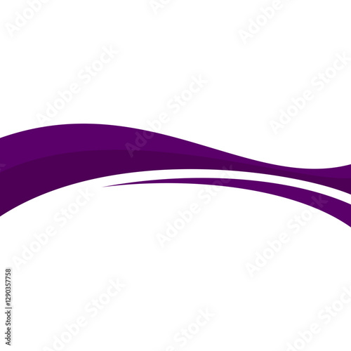 Modern Elegant Wave Border