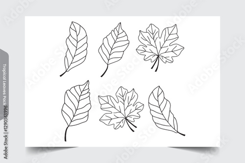 Tropical Leaves Pack