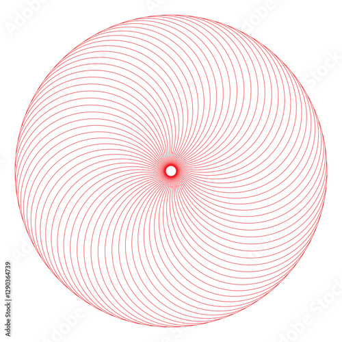 The abstract vibrant spiral of colorful geometric patterns.