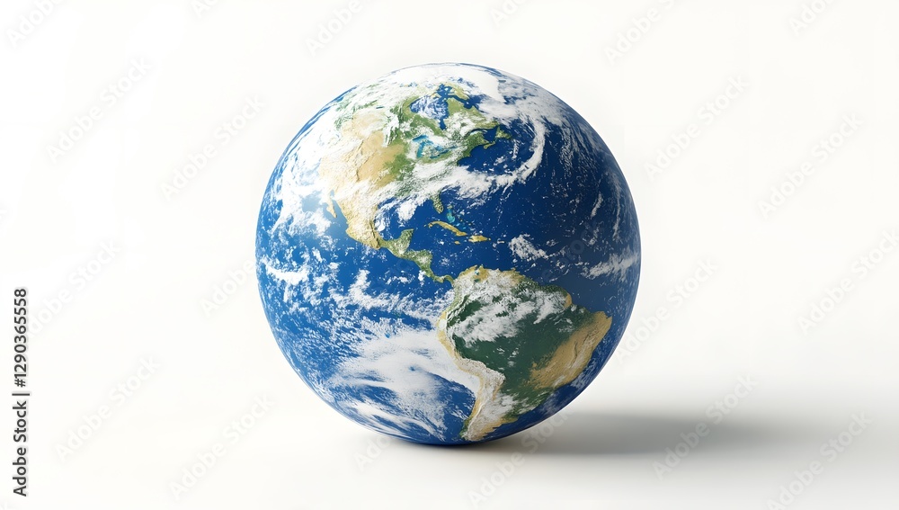 Earth globe on white background (2) Earth globe on white background (2)