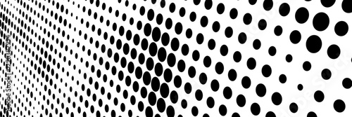 Basic halftone dots effect in black and white color. Halftone effect. Dot halftone. Black white halftone. MODERN