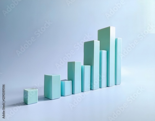 Financial inclusion, economy and technology : 3D icon of AI-driven stock market analysis, real-time data visualization. Free Download Financial inclusion, economy and technology : 3D icon of AI-driven stock market analysis, real-time data visualization. - GFXLoad
