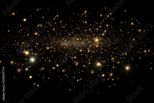 Wallpaper Mural Starry night sky galaxy illustration Torontodigital.ca