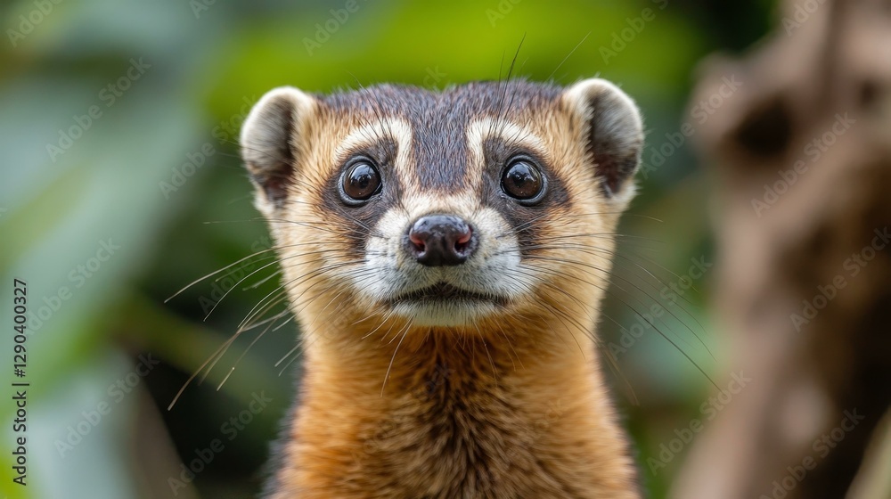 Obraz premium Close-up Portrait of a Cute Small Animal