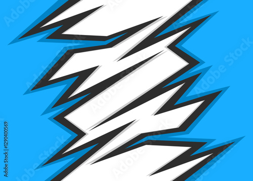 Abstract background with jagged pattern and with some copy space area	
