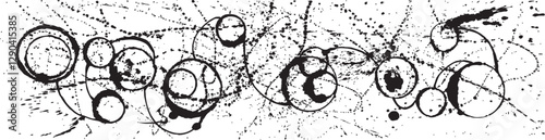 宇宙　太陽系惑星　手書きイラスト