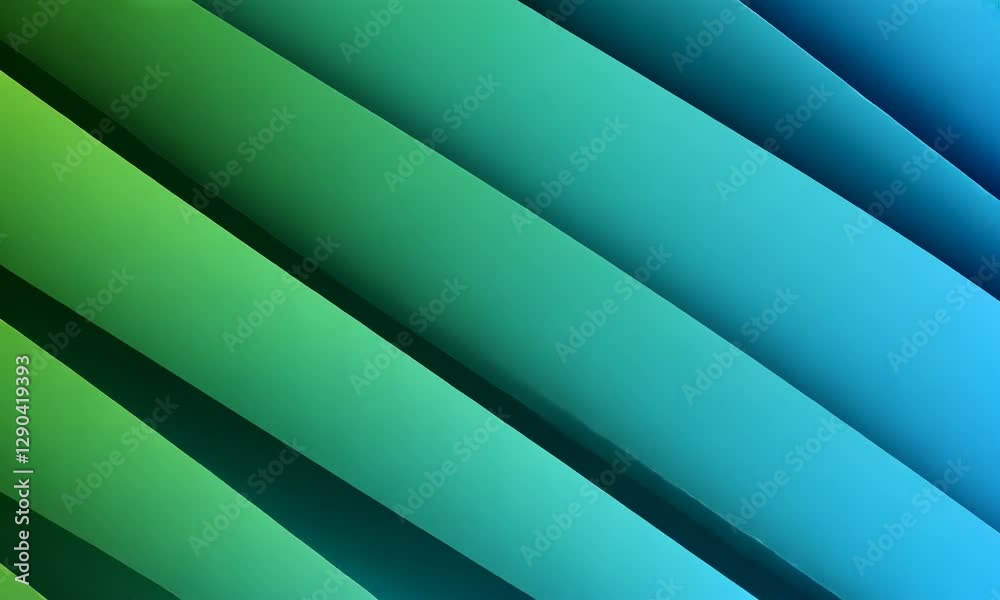 Abstract Gradient Pattern with Smooth Green and Blue Waves Background Abstract Gradient Pattern with Smooth Green and Blue Waves Background