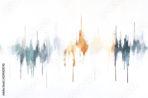 Colorful grunge brush strokes artwork digital art creative studio abstract environment artistic viewpoint