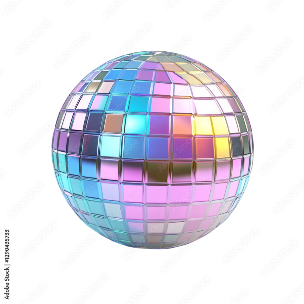 Iridescent Disco Ball Party Lights Nightclub Fun Iridescent Disco Ball Party Lights Nightclub Fun