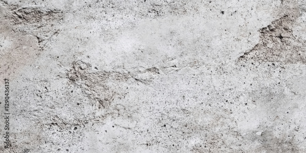 Rough textured gray concrete wall background featuring irregular patches and coarse surface details ideal for artistic design and architecture use