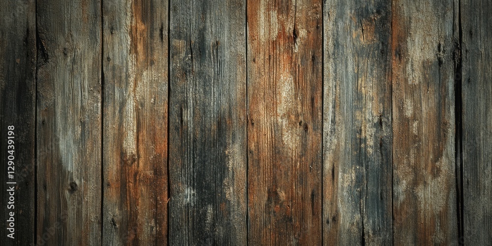 Weathered wooden planks with varying shades of brown and gray, arranged vertically to create a rustic and textured background. Weathered wooden planks with varying shades of brown and gray, arranged vertically to create a rustic and textured background.