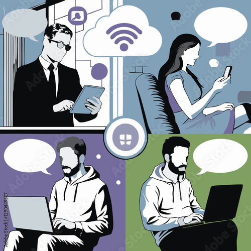 128.eps"Technology refers to the application of scientific knowledge, tools, and techniques to solve problems, enhance processes, and improve the quality of life. From advancements in computers and th