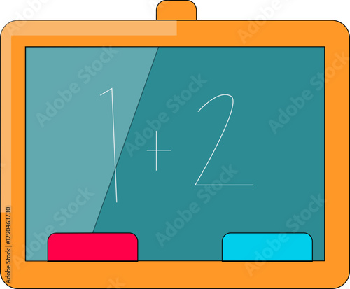 illustration whiteboard icon school