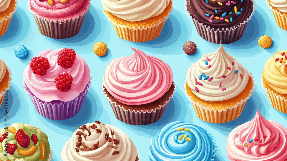 Cake sale banners vector illustration. Chocolate and fruity desserts for sweet shop with fresh and tasty cupcakes, cakes, pudding, biscuits, whipped cream, glaze and sprinkles. Cake sale banners vector illustration. Chocolate and fruity desserts for sweet shop with fresh and tasty cupcakes, cakes, pudding, biscuits, whipped cream, glaze and sprinkles.