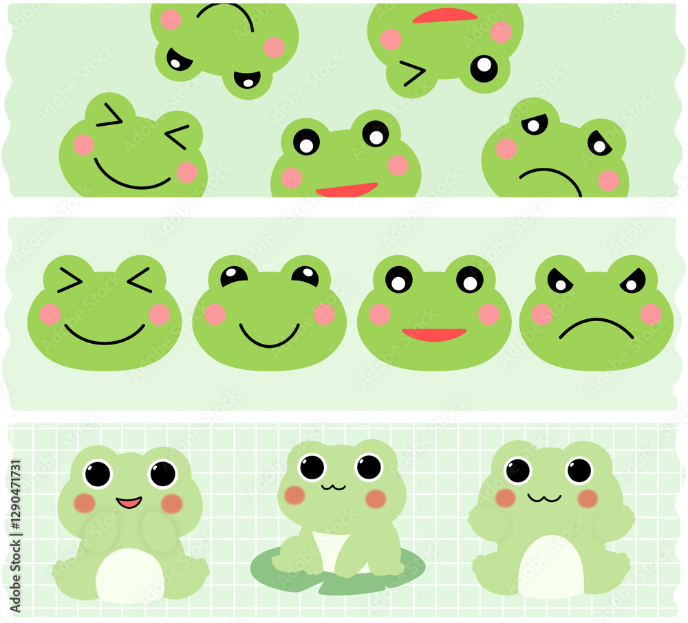 Obraz premium 개구리 