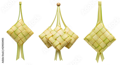 Ketupat (Rice Dumpling) - Traditional Food for Eid al-Fitr