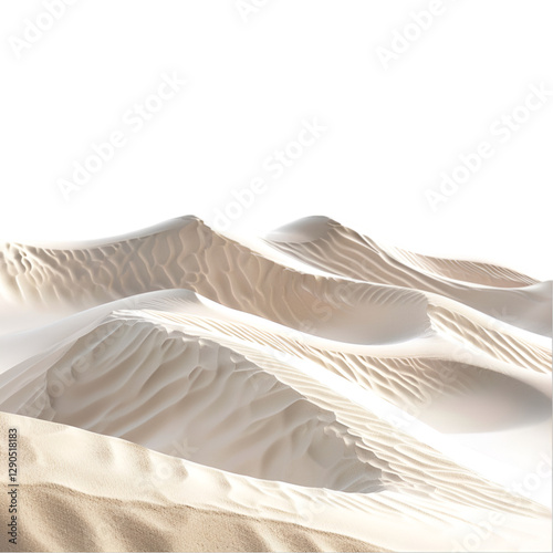 Wallpaper Mural White Sand Dunes Desert Landscape Nature Scenery Torontodigital.ca