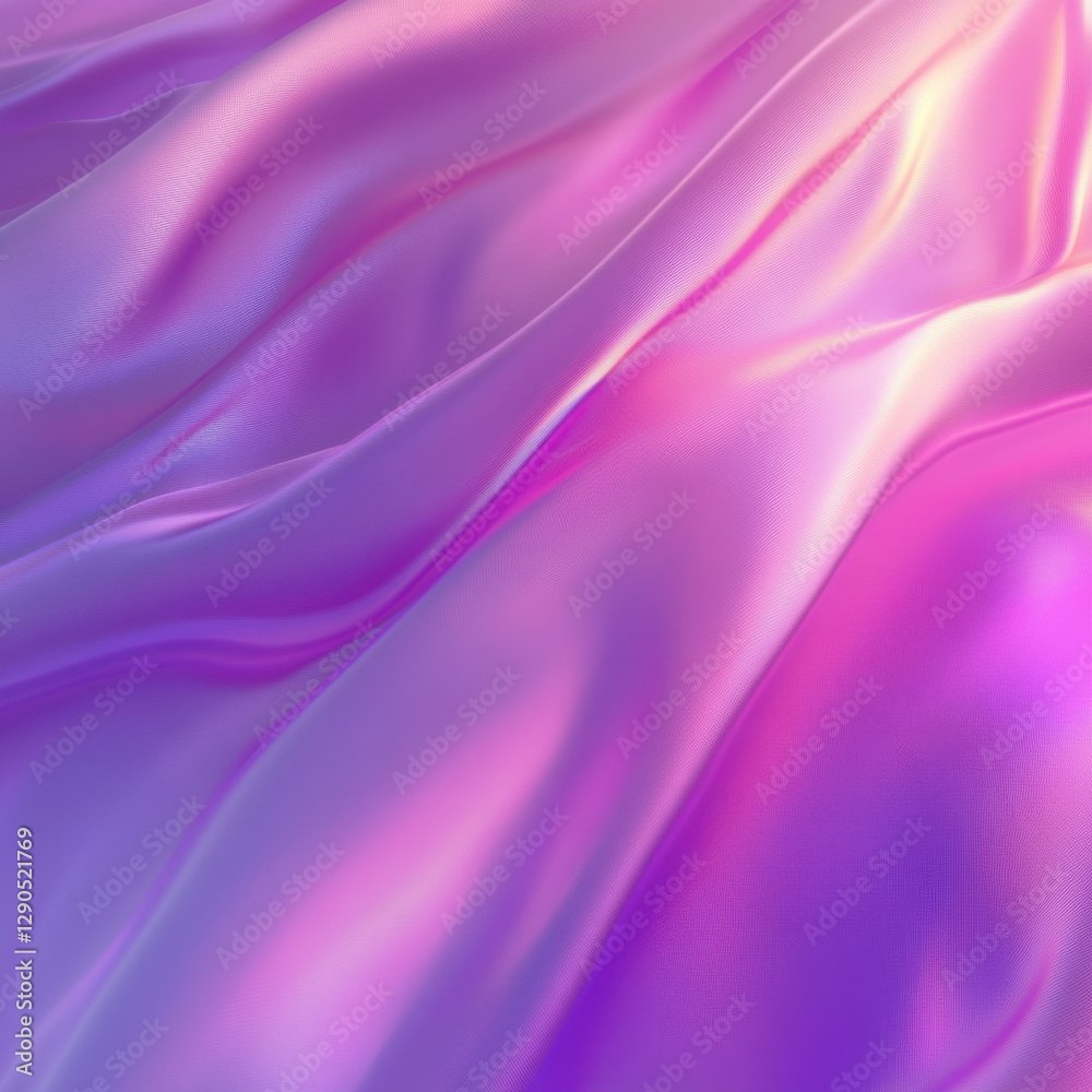 Fototapeta premium Purple and pink gradient with soft blending, glowing light effects, high-quality resolution, futuristic and aesthetic, ideal for beauty and modern branding. 
