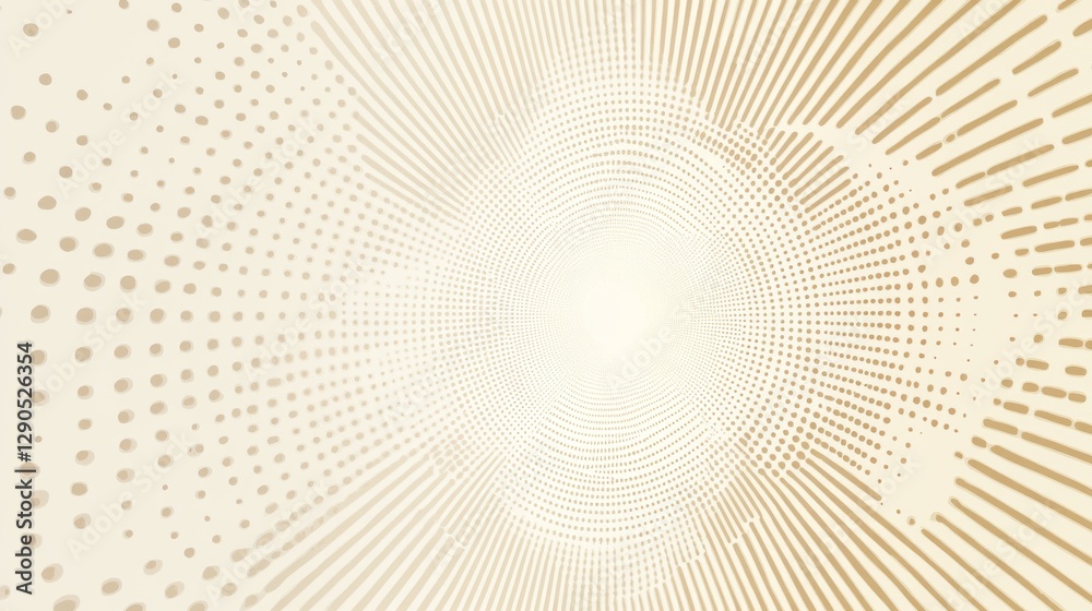 Abstract beige pattern with concentric circles and lines Abstract beige pattern with concentric circles and lines