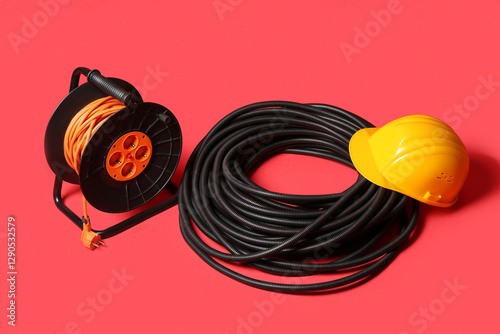 Extension cable reel, flexi...