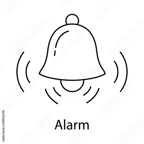 Alarm – Bell Representing Security Alert System