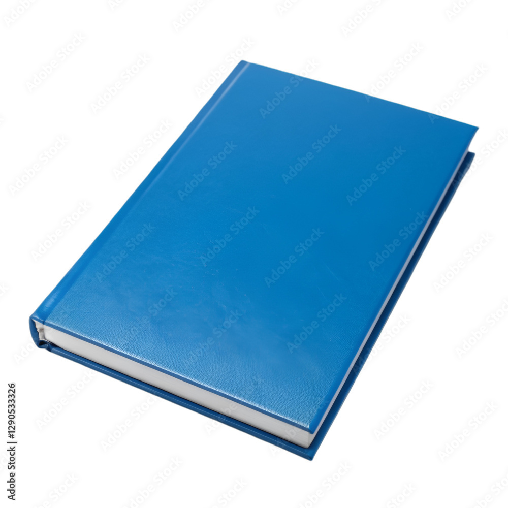 Blue book isolated on transparent background Blue book isolated on transparent background