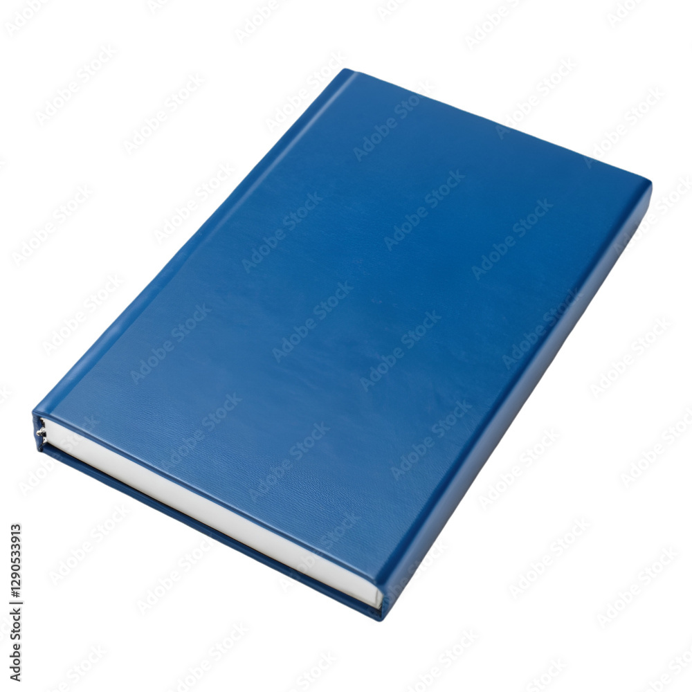 Blue book isolated on transparent background Blue book isolated on transparent background