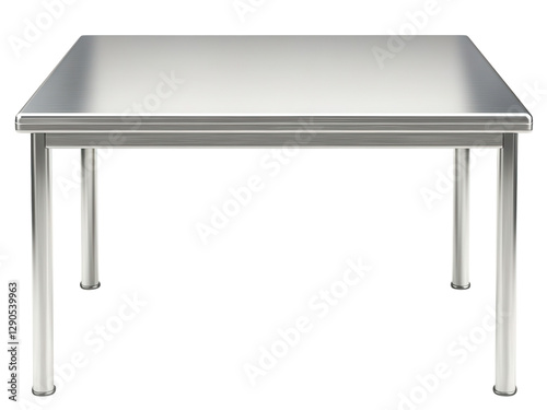 Stainless Steel Table Modern Minimalist Design Interior Furniture