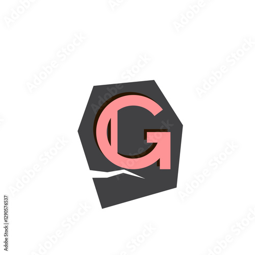 Alphabet Cut Out Ransom Letter G