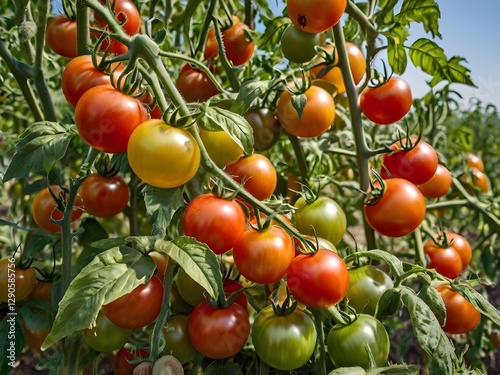 tomato tree that bears fruit abundantly