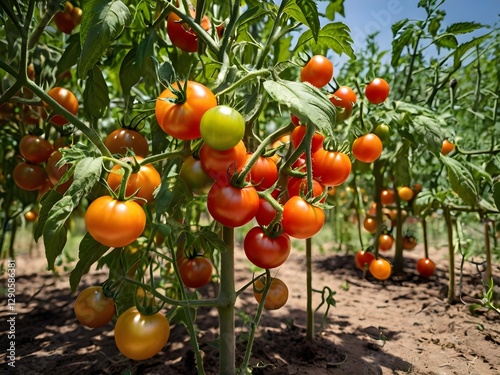 tomato tree that bears fruit abundantly