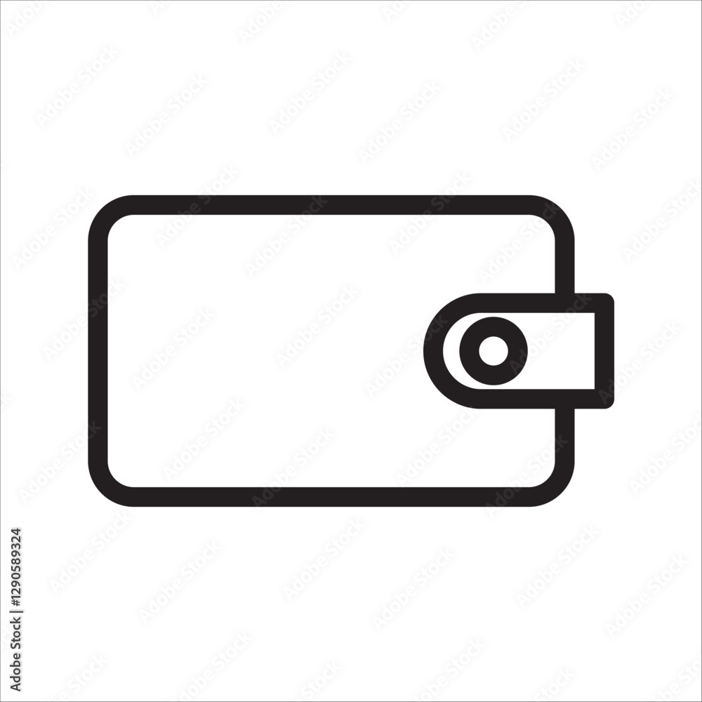 wallet icon with white background wallet icon with white background