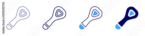 Cleaning grout lines icon in 4 different styles. Thin Line, Line, Bold Line, Duotone. Duotone style. Editable stroke