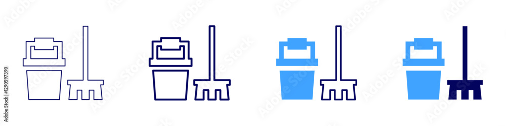 Cleaning standards icon in 4 different styles. Thin Line, Line, Bold Line, Duotone. Duotone style. Editable stroke Cleaning standards icon in 4 different styles. Thin Line, Line, Bold Line, Duotone. Duotone style. Editable stroke