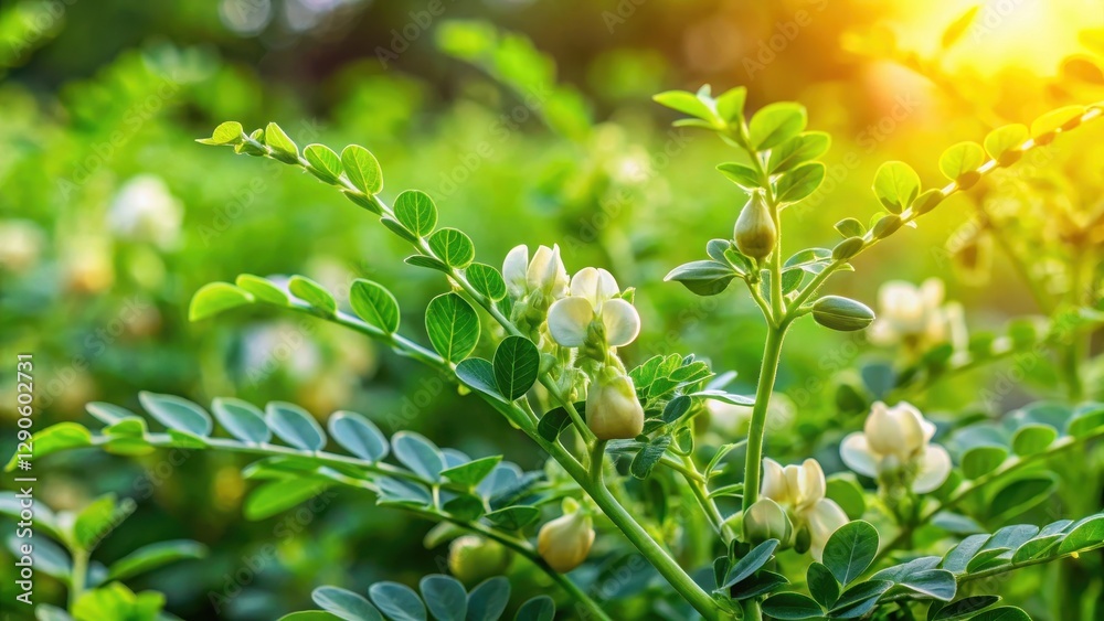 chickpea plants thriving in garden with green leaves, lush foliage and flowers blooming, plants, chickpeas, plants chickpea plants thriving in garden with green leaves, lush foliage and flowers blooming, plants, chickpeas, plants