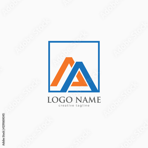  Letter logo aa