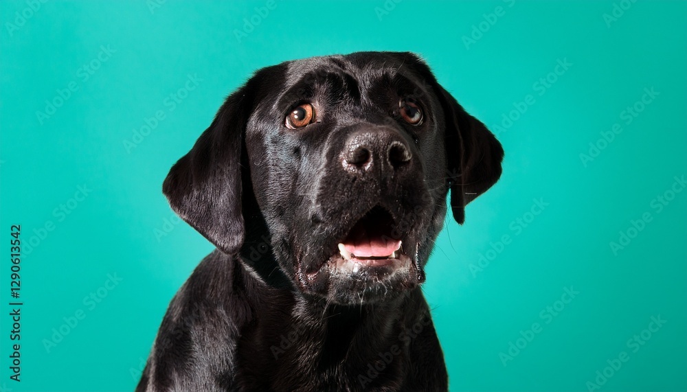 驚いている犬 驚いている犬
