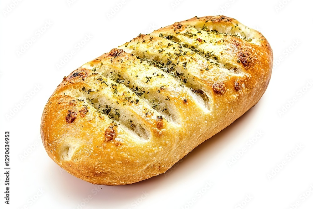 garlic bread isolated on white background 8k image garlic bread isolated on white background 8k image