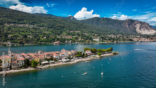 Exploring the serene beauty of Isola Superiore on Lake Maggiore in Italy